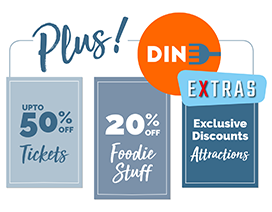 Join us today and get access to all the benefits of Dine Extras!