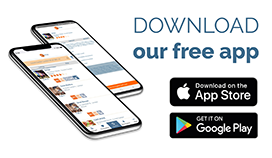 Download our free app today for iOS & Android.